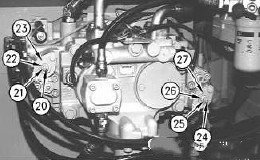 卡特挖机323D\320D、液压泵输出压力大小（输出流量）- 调整方法